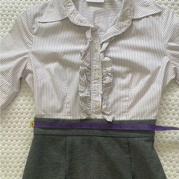 New York & company blouse an skirt combo dress - Picture 6 of 7